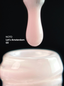 NAILSOFTHEDAY Let's Amsterdam 03 NEW - kamuflująca baza do paznokci (delikatno-różowa), 10 ml