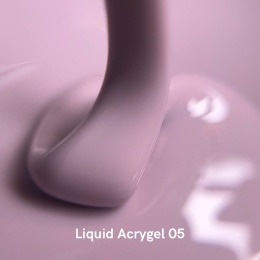 NAILSOFTHEDAY Liquid acrygel 05 - zgaszony rózowy płynny akrylożel, 15 ml