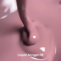 NAILSOFTHEDAY Liquid acrygel 08 - zgaszony nude płynny akrylożel, 15 ml