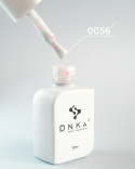 DNKa' Cover Base #0056 Fairy - mleczna baza hybrydowa z neonowym brokatem, 12 ml