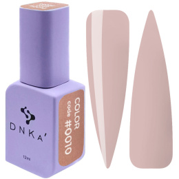 DNKa' Gel Polish Color #0010 - brązowy lakier hybrydowy, 12 ml