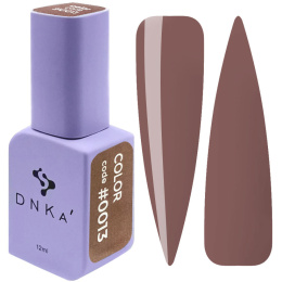 DNKa' Gel Polish Color #0013 - lakier hybrydowy ciemny brąz, 12 ml