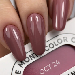 NAILSOFTHEDAY Color of the month October 2024 Mulenbergia - mglisto-różowy lakier hybrydowy, 10 ml