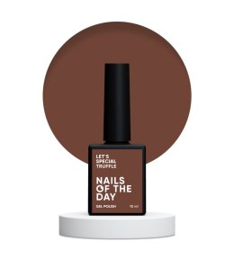 NAILSOFTHEDAY Let's special Truffle - ciemny karmelowy lakier hybrydowy, 10 ml