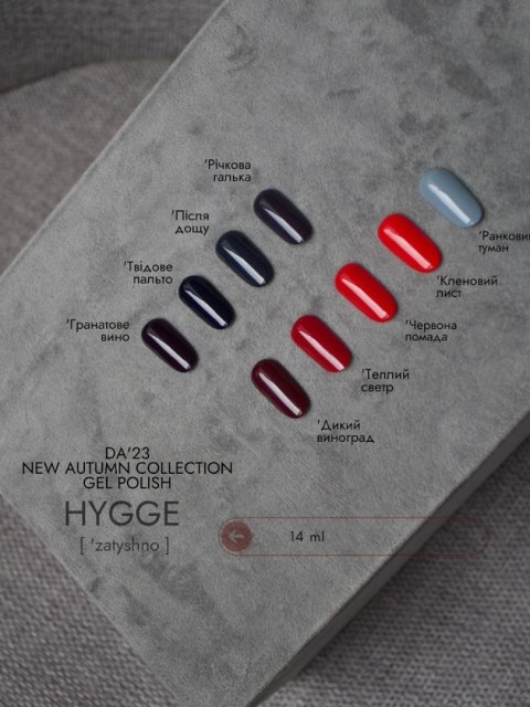 DA'23 'RED LIPSTICK GEL POLISH, 14 ML