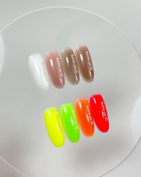 NAILSOFTHEDAY Bottle gel 23 - mleczny żel do wzmocnienia paznokci, 10 ml