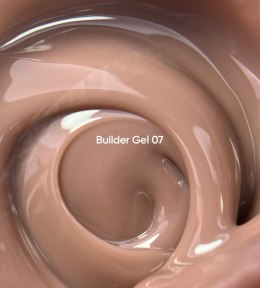 NAILSOFTHEDAY Builder gel 07 - nudowo-karmelowy żel budujący, 30 ml