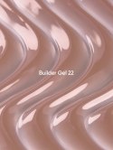 NAILSOFTHEDAY Builder gel 22 - żel budujący o głębokim brązowym odcieniu, 30 ml