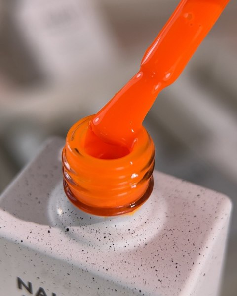 NAILSOFTHEDAY Mango Gel Polish - energiczny pomarańczowy lakier hybrydowy, 10 ml