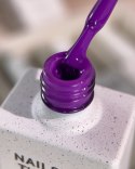 NAILSOFTHEDAY Plum Gel Polish - nasycony fioletowy lakier hybrydowy, 10 ml