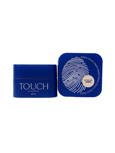 TOUCH Builder Gel Linen - beżowy z różową nutą żel budujący, 30 ml