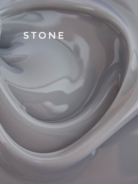 TOUCH Builder Gel Stone - jasnoszary żel budujący, 15 ml