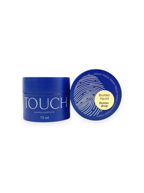 TOUCH Builder Liquid Butter Drop - kremowo-żółty mocny żel o płynnej konsystencji, 15 ml
