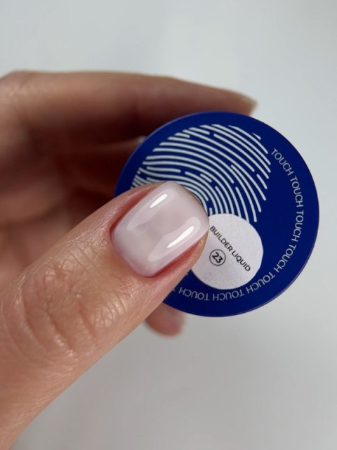 TOUCH Builder liquid 23 - bladoróżowy mocny żel o płynnej koncystencji, 15 ml