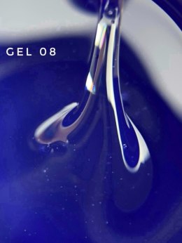 TOUCH Hard gel 08 - przezroczysty płynny żel budujący, 15 ml