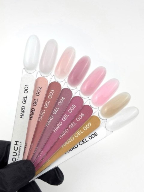 TOUCH Hard gel 08 - przezroczysty płynny żel budujący, 15 ml