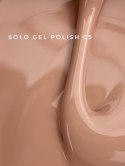 TOUCH Solo Gel Polish 05 - jednofazowy lakier hybrydowy 3w1, beżowy, 9 ml