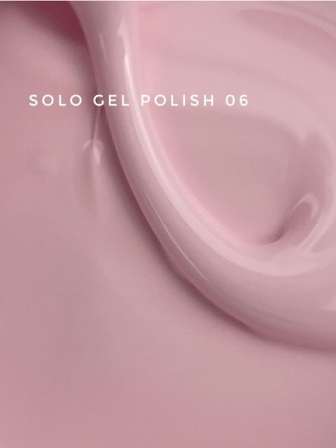TOUCH Solo Gel Polish 06 - jednofazowy lakier hybrydowy 3w1, mlecznoróżowy, 9 ml