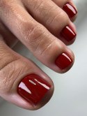 TOUCH Solo Gel Polish 11 - jednofazowy lakier hybrydowy 3w1, ciemno-czerwony, 9 ml