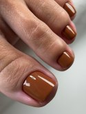TOUCH Solo Gel Polish 13 - jednofazowy lakier hybrydowy 3w1, karmelowo-brązowy, 9 ml