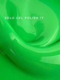 TOUCH Solo Gel Polish 17 - jednofazowy lakier hybrydowy 3w1, jaskrawo-zielony, 9 ml