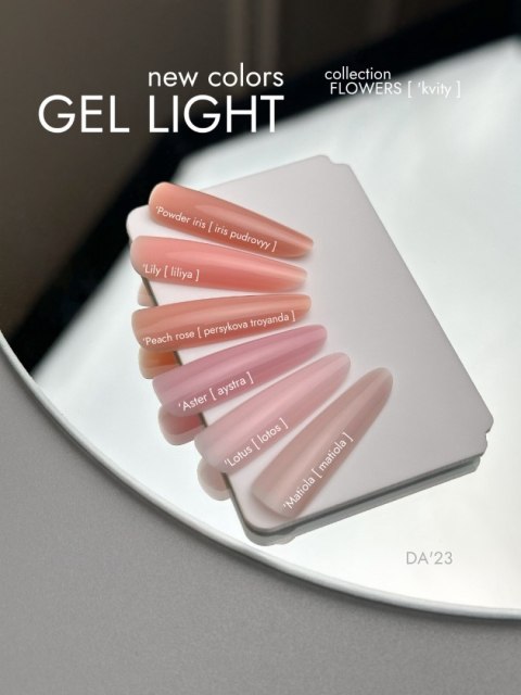 DA'23 GEL LIGHT 'LILY, 15 ML
