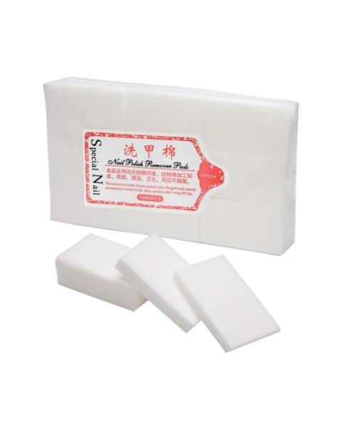 Waciki bezpyłowe do manicure, 1000 szt