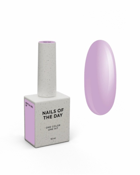 NAILSOFTHEDAY Bottle gel 09 - jasno-fioletowy do wzmocnienia i naprawy, 10 ml