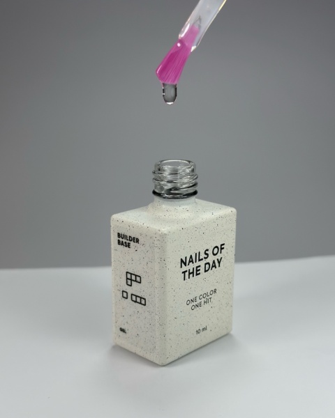 NAILSOFTHEDAY Builder base strong gel - żel-baza pod twarde materiały, 10 ml