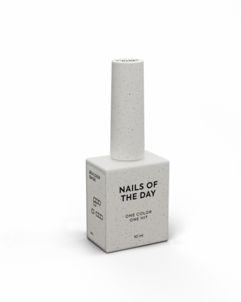 NAILSOFTHEDAY Builder base strong gel - żel-baza pod twarde materiały, 10 ml