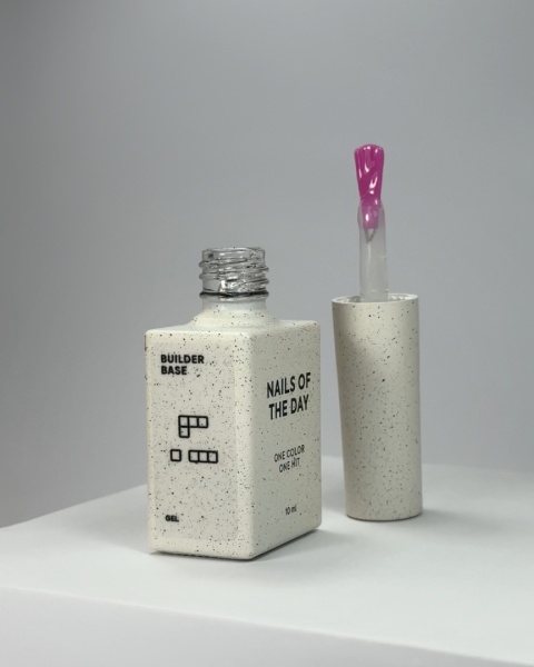 NAILSOFTHEDAY Builder base strong gel - żel-baza pod twarde materiały, 10 ml