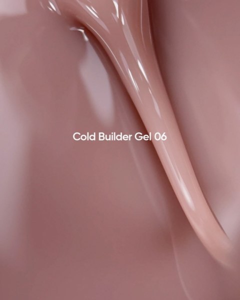 NAILSOFTHEDAY Cold Builder gel 06 - niskotemperaturowy żel budujący o ciemnobeżowo-różowym odcieniu, 15 ml