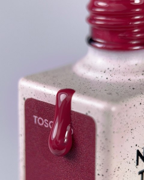 NAILSOFTHEDAY Color of the Month October 2025 Toscano - burgundowy lakier hybrydowy, 10 ml