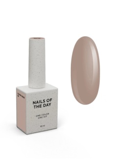 NAILSOFTHEDAY Cover base NEW 08 - półprzezroczysta baza w odzieniu kawy kappucino, 10 ml