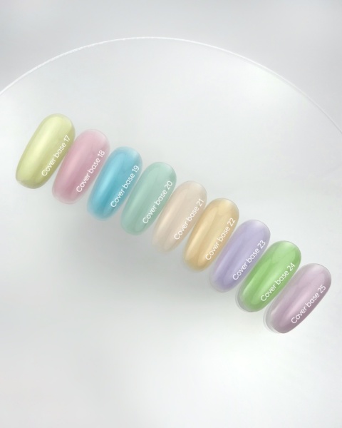 NAILSOFTHEDAY Cover base NEW 21 - półprzezroczysta brzoskwiniowa baza hybrydowa, 10 ml