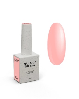NAILSOFTHEDAY Apricot Gel Polish - pastelowo-brzoskwiniowy lakier hybrydowy, 10 ml