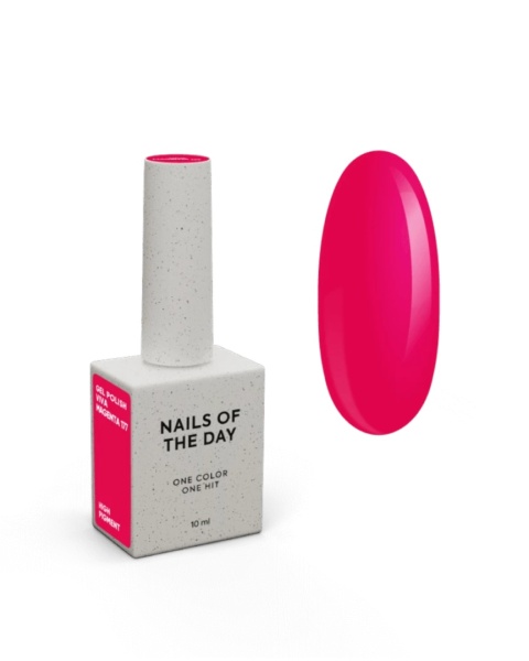 NAILSOFTHEDAY Viva magenta Gel Polish - lakier hybrydowy, 10 ml