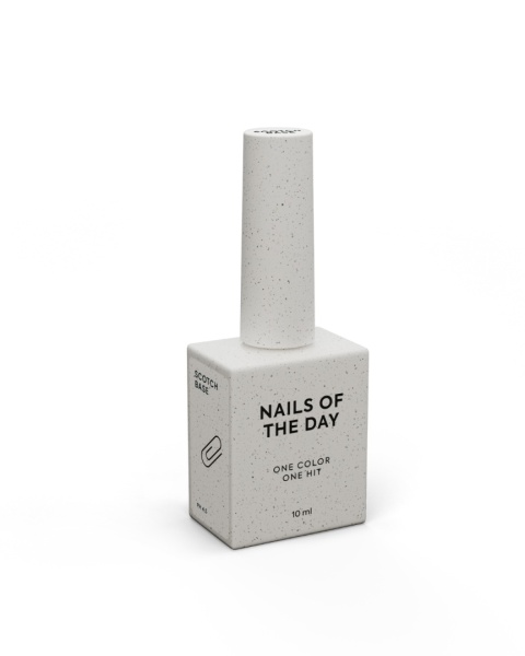 NAILSOFTHEDAY Scotch base – płynna baza hybrydowa do wcierki i pedicure, 10 ml