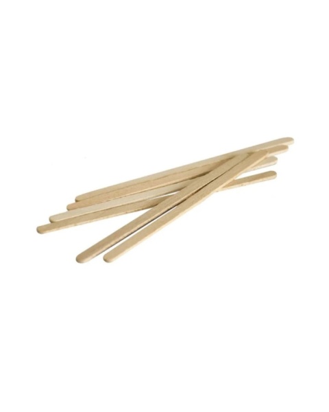 Szpatułka do wosku drewniana mała – 100 szt