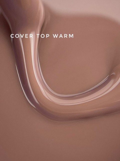 TOUCH Cover top Warm - kryjący top hybrydowy o delikatnym, ciepłym beżowym odcieniu, 13 ml