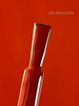 TOUCH Deep Pigment Gel Polish 37 - koralowy lakier hybrydowy, 9 ml