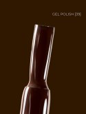 TOUCH Deep Pigment Gel Polish 39 - ciemny brązowy lakier hybrydowy, 9 ml