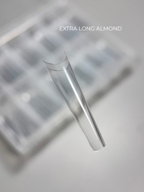 TOUCH Tipsy żelowe do przedłużania - Extra Long Almond, 240 szt