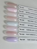 DA'23 COVER TOP 'LILAC CLOUD, 8 ml - półprzezroczysty top hybrydowy no wipe (lawendowo-różowy)