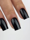 DA'23 GEL POLISH 'BLACKKSSS PEARL, 8 ml - lakier hybrydowy (czarny z perłowym połyskiem)