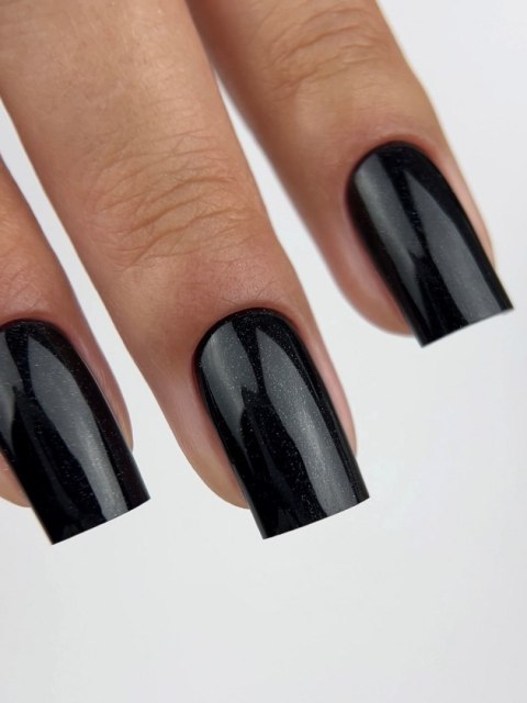 DA'23 GEL POLISH 'BLACKKSSS PEARL, 8 ml - lakier hybrydowy (czarny z perłowym połyskiem)