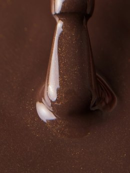 DA'23 GEL POLISH 'GOLD IN ME, 8 ml - lakier hybrydowy (brąz ze złotymi drobinkami)