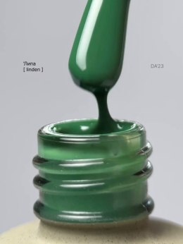 DA'23 GEL POLISH 'LINDEN, 8 ml - lakier hybrydowy (zieleń o chłodnym tonie)