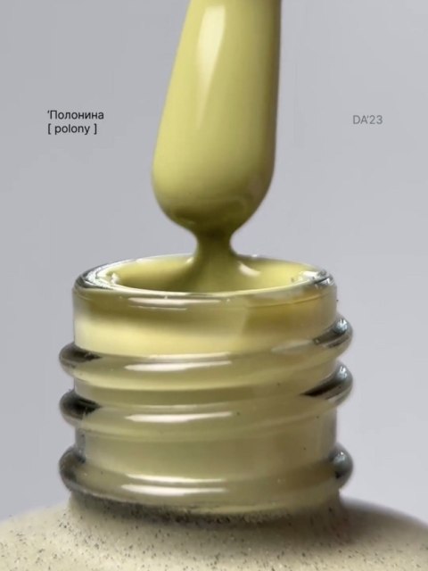 DA'23 GEL POLISH 'POLONY, 8 ml - lakier hybrydowy (delikatna, pistacjowa zieleń)