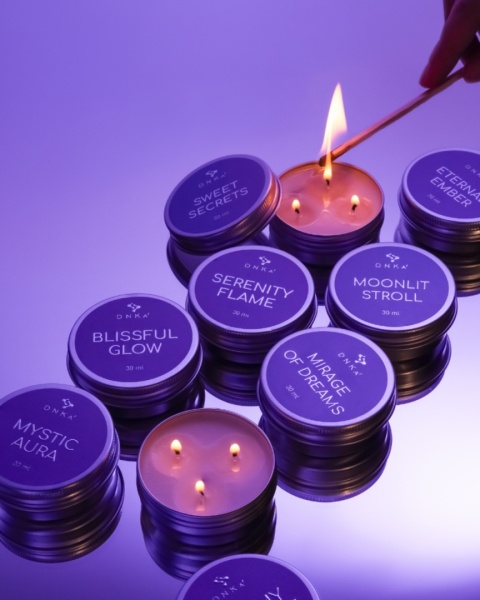 DNKa’ Spa-świeca do masażu rąk Mystic Aura, 30 ml